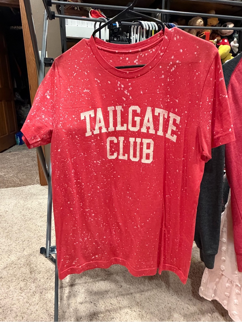 Tailgate Club Graphic Tee - Red